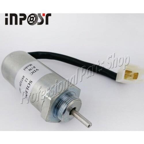897329-5680 New Fuel Shut off Solenoid for Isuzu 3LD1 3LD24LE1 3LB1 4LB1 Engine 8973295680