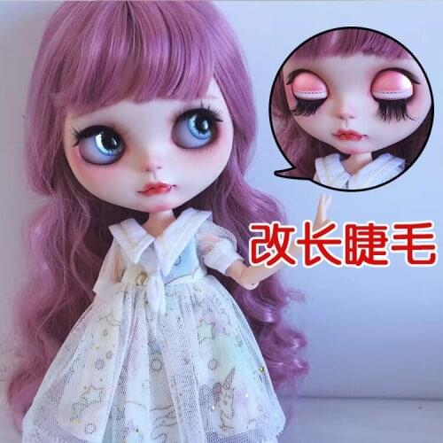 Free Shipping 5pair/lot Fortune Days Nude Factory Blyth doll Special Eyelashes just for 1/6 doll,Blthe,ICY,Doll accessories