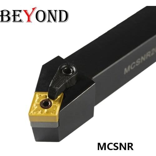 BEYOND MCSNR 3232 MCSNR3232P19 MCSNR3232P16 MCSNR3232P12 External Turning Tool Holder Carbide Insert CNMG Lathe Cutter Bar
