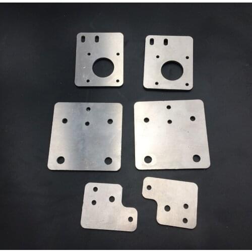 Black Upgrade Aluminum TronXY X5S 3D printer motor/idler mount gantry plate Parts kit For Tronxy 3D Printer Parts