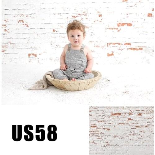 Shabby Chic Rustic Brick Wall Background Photo Booth Backdrop Photography Studio Portrait Wallpaper Mottled Brick Wall Posters