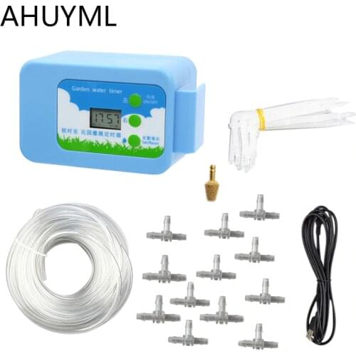 HOT Automatic Watering System Pump Automatic Watering Solenoid Valve Water Timer Garden Watering Timer Irrigation Controller