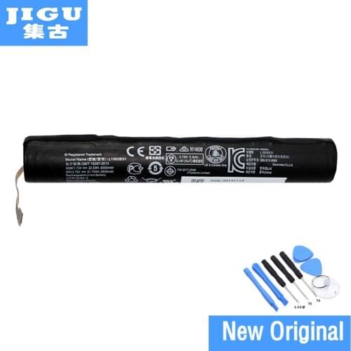 JIGU 100% New Original Genuine Battery for Lenovo Yoga Tablet 8 Pad B6000 Series L13D2E31 1ICR19/65-2 3.75V 6000MAH