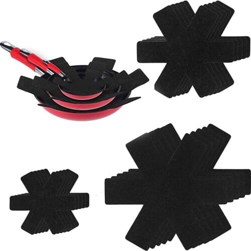 Pot Coasters, 15 Pcs Pan Protector, Dishwasher Safe, Heat Resistance for Pans, Pots and Bowls