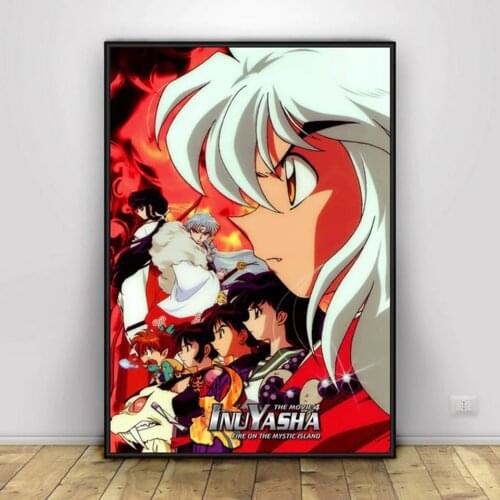 Nordic Prints Painting Wall Art Japan Anime Inuyasha Posters For Modern Home Decor Canvas Living Room Modular Pictures No Framed