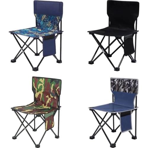 Outdoor Portable Fishing Chair Leisure Folding Stool Aluminum Alloy Camping Hiking Camp Chairs
