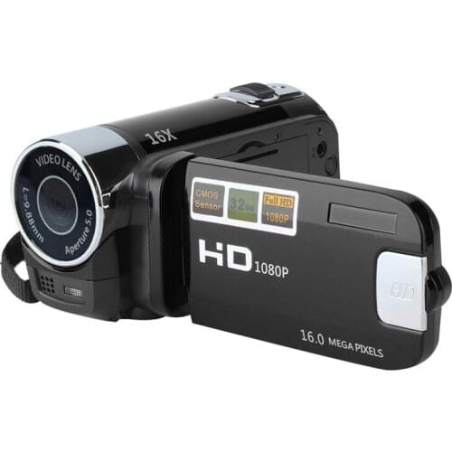 Vlog Camera 1080p Full Hd 16 Million Pixel Dv Camcorder Digital Video Camera Screen 16x Night Shoot Zoom Digital Zoom