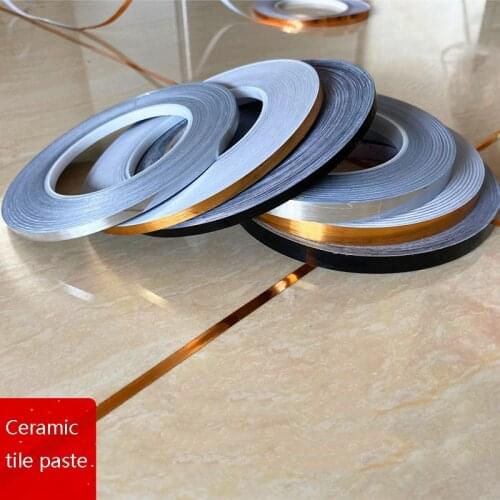 50M Bedroom Waterproof And Mildew Seam Decorative Stickers Gap Decoration Room Floor Wall Stickers Self-adhesive Tape Sticker