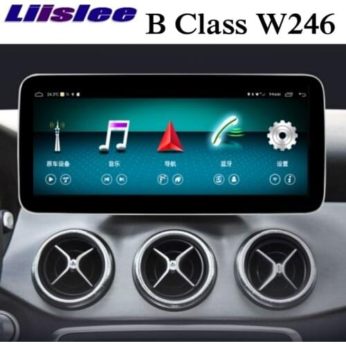 For Mercedes Benz MB B Class W246 2012~2018 NTG Liandlee Car Multimedia Player CarPlay Adapter NAVI Radio WIFI GPS Navigation