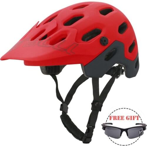 Cairbull TRAIL XC Bicycle Helmet Cycling Helmet In-mold MTB Bike Helmet Road Mountain Helmets Safety Cap Casco Ciclismo