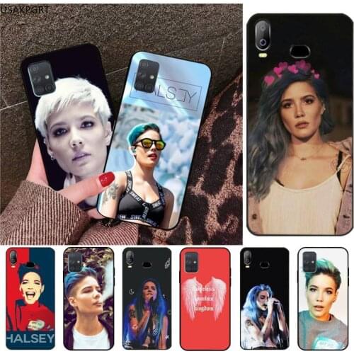 Singer Halsey Hopeless Fountain Phone Case For Samsung Galaxy A21S A01 A11 A31 A81 A10 A20E A30 A40 A50 A70 A80 A71 A51