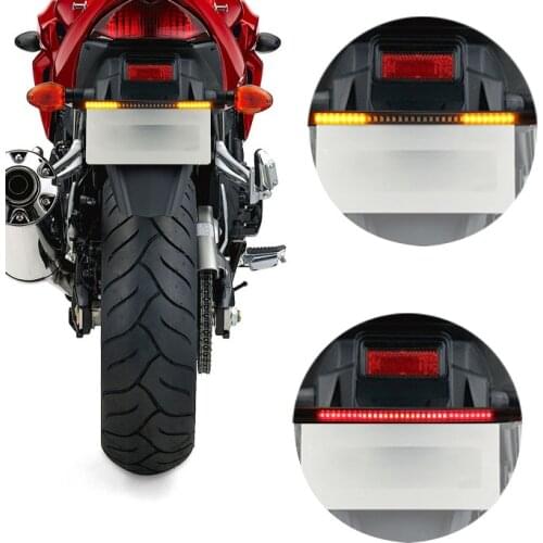 Motorcycle light with tail brake stop turn signal LED red amber for HONDA CBR250R VFR 1200 F ST 1300 Black SpiRit NC750 S X