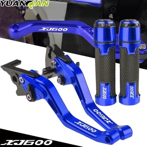 Motorcycle Folding Extendable CNC Moto Adjustable Clutch Brake Levers For YAMAHA XJ600 XJ 600 N S 1995-2003 1996 1997 1998 1999