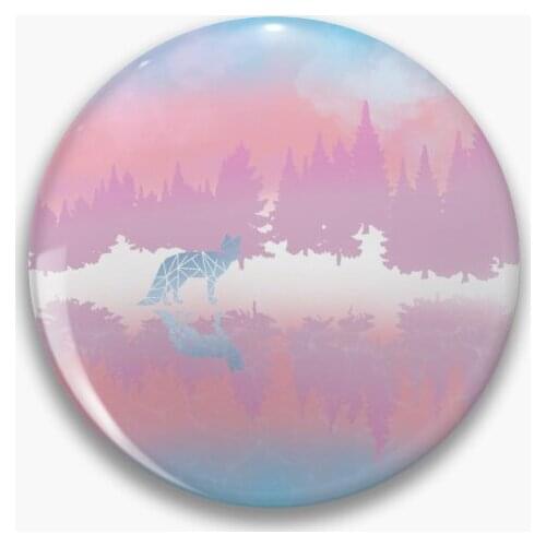 Subtle Trans Pride Flag Soft Button Pin Lapel Pin Clothes Funny Women Metal Fashion Jewelry Gift Creative Cartoon Brooch Collar