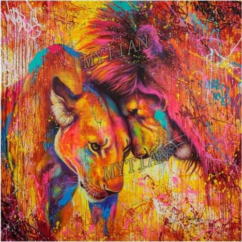 Full Square/Round Drill 5D diy Diamond Painting animals tiger Diamond Embroidery pattern Cross Stitch kit mosaic room decor