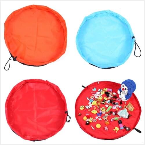 New Portable Fast Toy Storage Bag Child Toys Game Lego Toy Storage Bag Beam Pocket Large Practical Waterproof Portable Organizer