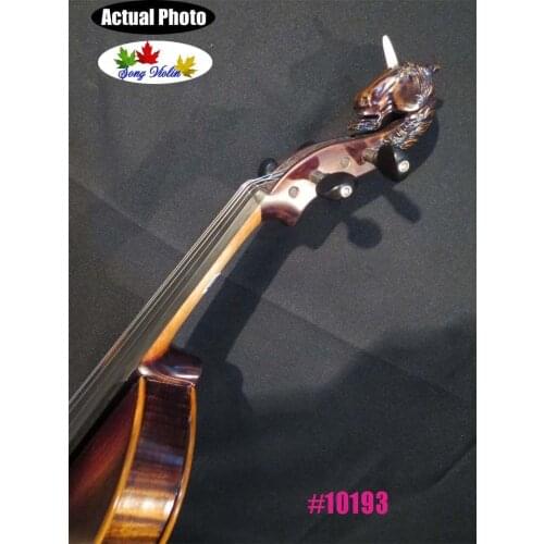Carved Unicorn scrall SONG Brand Concert 4/4 violin perfect sound #10193