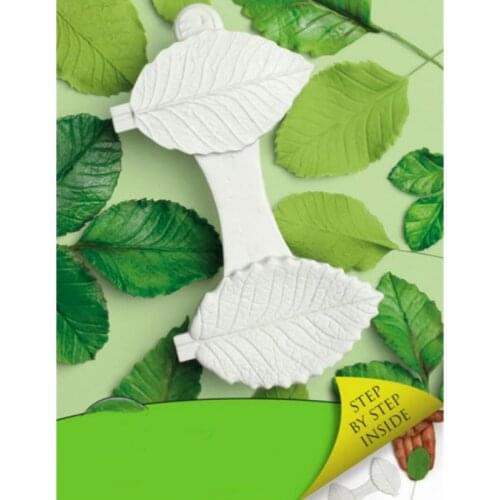 Aouke Petal leaf silicone mold DIY fondant cake rim mold soft candy dry pes mold