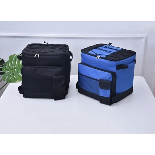 Waterproof Lunch Bag Outside Suburbs Large Capacity Picnic Cooler Food Fruit Snack Drinks Beer Trolley Case Pouch Accessories