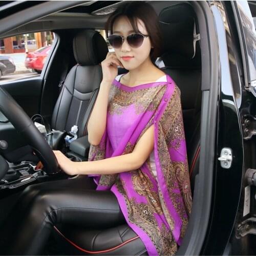 Women Scarf Shawl Poncho Printed Sunscreen Scarf Sun Protection Shawl Beach Shawl Bikini Cover Soft Comfortable