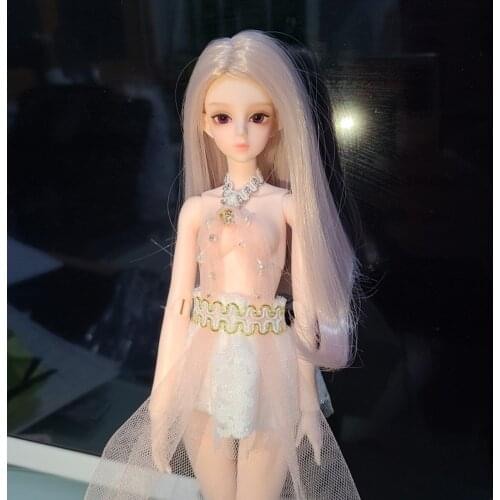 1/6 Jointed Dolls Cute Thin Fairy Wings Toy For Girls Best Unique Birthday Gift Mini Gem