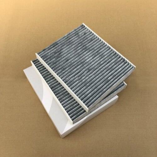 1Pair Car Cabin Air Filter Suit For BMW New 5/7 Series F18 520 523 525 530 535li OEM NO 64119163329 64119163328 64119272642