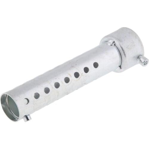 35mm Silver Stainless Steel Motorcycle Exhaust Can Muffler Insert Baffle DB Killer Silencer Adjustable