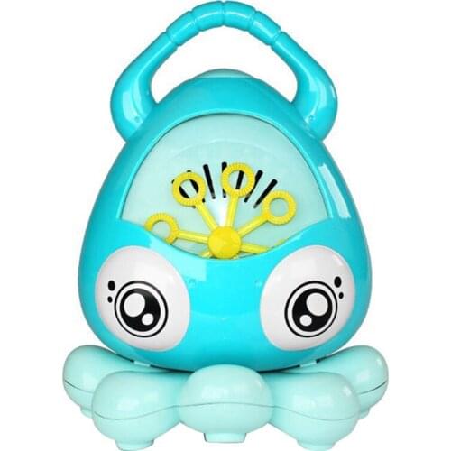 Octopus Automatic Bubble Machine, Portable Music Bubble Maker, Bubble Toys for Boys Girls Age 3+ Outdoor Indoor Parties