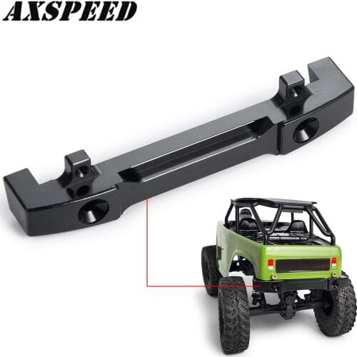AXSPEED Rear Bumper Mount Crossmember Crash Barrier Frame Fixed Seat for 1/24 Axial SCX24 90081 RC Model Car Upgrade Parts