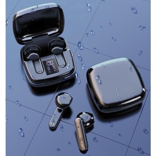 Smart Touch Wireless Bluetooth5 Noise Cancellation Earphone with microphone In Ear waterproof Hifi Sport Entertainment Headphone