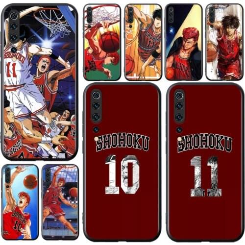 Anime Comics Slam dunk For Xiaomi Mi 11i 11 10T 10 9T 9 A3 8 Lite CC9 SE Note10 Lite Ultra Pro Soft Silicone Phone Case