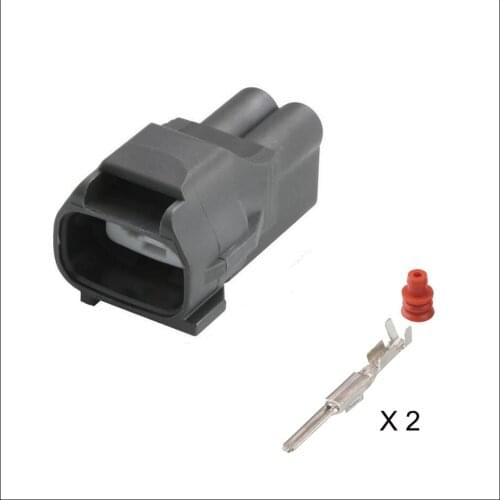 DJ7025C-2.2-11 car wire male cable Waterproof sheath 2 pin connector automotive Plug socket include terminal and seal