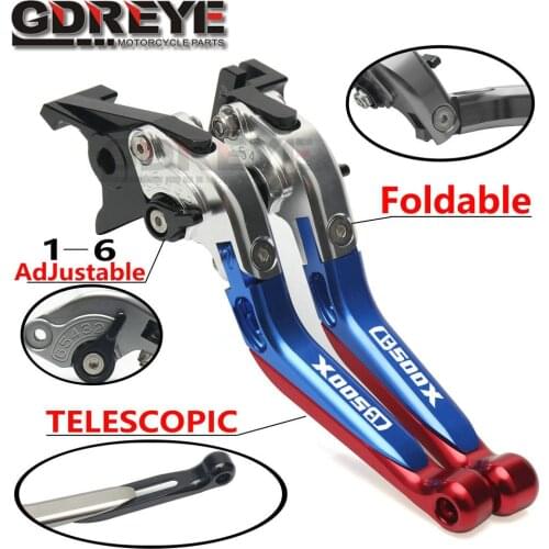 For Honda CB500X CB 500X 2013 2014 2015 2016 2017 2018 2019 Motorcycle Clutch Brake Lever handle CNC Adjustable Foldable Levers