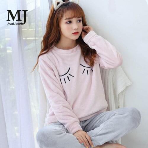 MJ038A Flannel Kigurumi Winter Pink Pizama Damska Pijama Feminino Pijama De Animal Thick Pyjama Pijamas Mujer Pigiama Donna