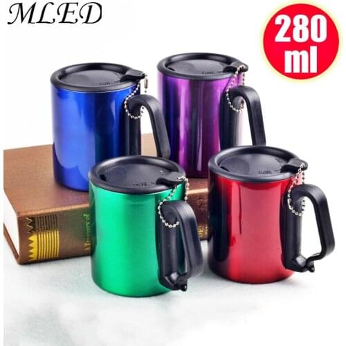 MLED Double Wall Mugs