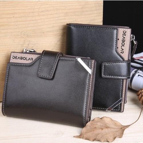 2021 New Mens Wallet Business Multi-function Multi-card Wallet Tri-fold Wallet Fashion Casual Wallet Waterproof Wallet
