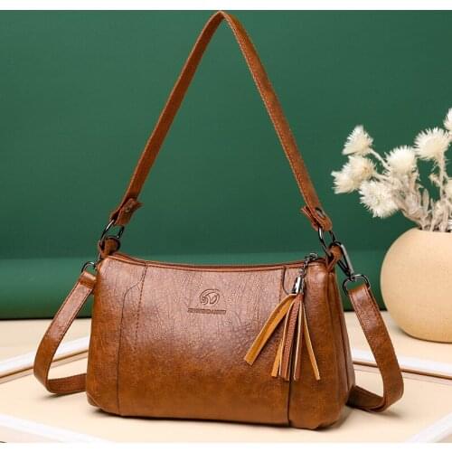 New Fashion Soft Leather Bags Women Shoulder Bags Luxury Handbags Women Bag Designer Crossbody Bags for Women 2021 Messenger Bag