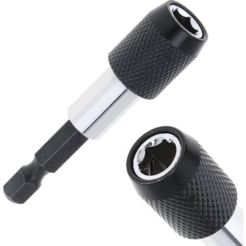 1/4 in Impact Drive Shank Quick Change Holder Hex Bit Drill Chuck Adapter Hot for Electric Drill Screwdriver Power Tools