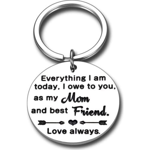 Mother Of The Bride Groom Birthday Keychain Gifts From Daughter Son Mothers Day Thank You Best Mom Wedding Day Gifts