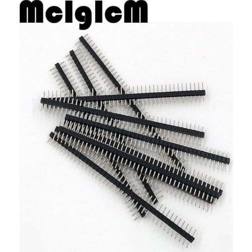 200pcs/lot 2mm 40 Pin Male Single Row Pin Header Strip, pin header 2.0mm male pin header connector Free Shipping