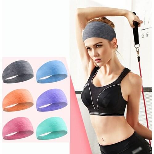 Headband Absorbent Cycling Yoga Sweat Sport Headband Men Sweatband for Men and Women Yoga Gym Hair Bands Head Sweat Bands Sports