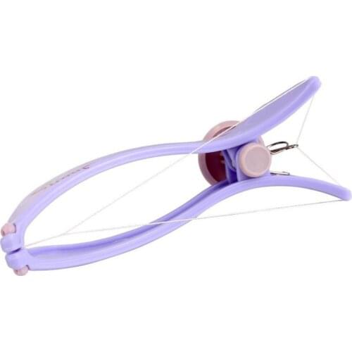 Women Facial Hair Remover Spring Threading Epilator Face Defeatherer DIY Makeup Beauty Tool for Cheeks Eyebrow