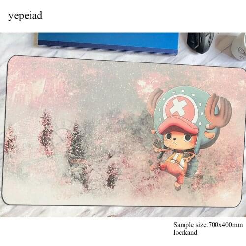One piece mouse pad gamer 700x400x3mm best gaming mousepad notebook pc accessories Christmas gifts laptop padmouse ergonomic mat
