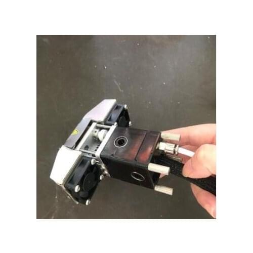 Single nozzle hot end plus temperature sensor