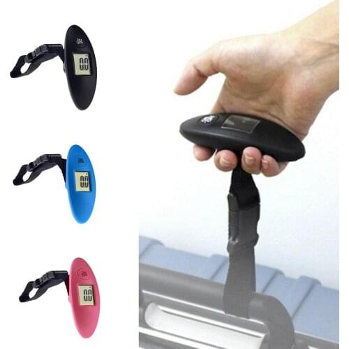 Portable Scale Digital LCD Display 40kg Electronic Luggage Hanging Suitcase Travel Weigh Baggage Bag Weight Balance Handled Tool