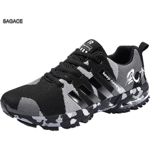 SAGACE Camouflage Mesh Breathable Sneaker Running Shoes Sports Shoes Casual Shoes Lightweight Sneakers Running Shoes Outdoor