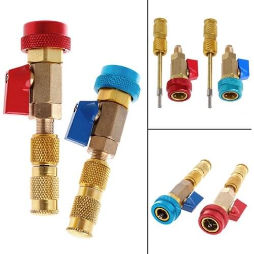 Air Conditioning R134A Valve Core High Low Pressure Quick Remover Installer Tool