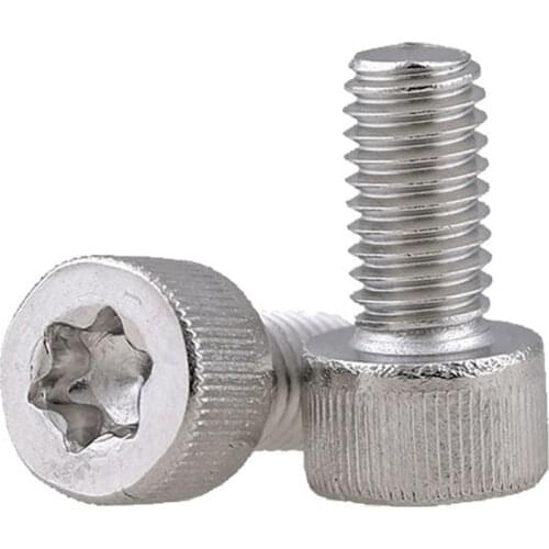 M2 m2.5 m3 m4 m5 m6 A2 304 Stainless Torx Allen Bolts Socket Cap Screws Hex Head bolts