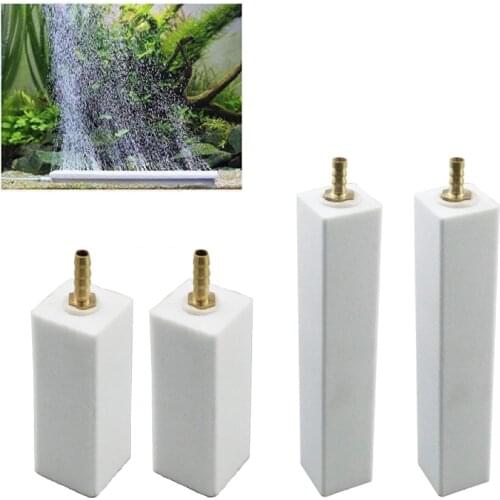 Aquarium Nano Air Stone Bubble Stone Diffuser for Fish Tank Pump Hydroponic Oxygen Plate Aerator Attachment