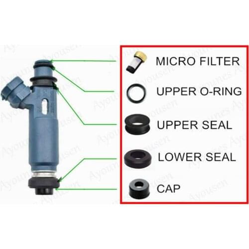 New (20 Pieces) Fuel Injector Repair Kits For Part 23250-50040 2325050040